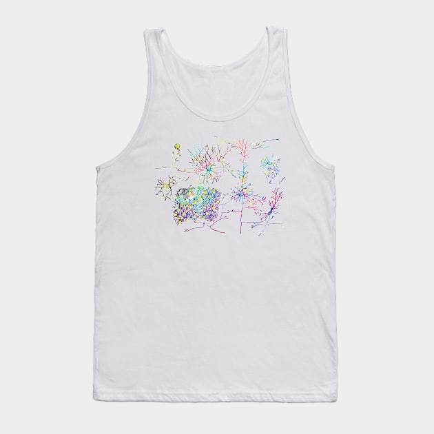 Nerve cells Tank Top by erzebeth